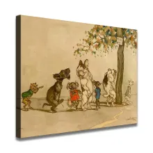 Copy A famous painting in a bowler hat HD Canvas Print Home Decor Paintings Wall Art Pictures
