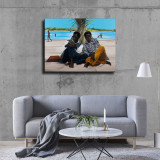 Two black men posters HD Canvas Print Home Decor Paintings Wall Art Pictures