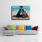 Two black men posters HD Canvas Print Home Decor Paintings Wall Art Pictures