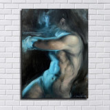 MAN Art HD Canvas Print Home Decor Paintings Wall Art Pictures