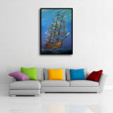 Dragonfly sailboat Art HD Canvas Print Home Decor Paintings Wall Art Pictures