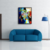 Colour Art figure posters HD Canvas Print Home Decor Paintings Wall Art Pictures