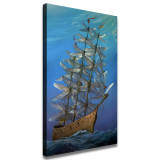 Dragonfly sailboat Art HD Canvas Print Home Decor Paintings Wall Art Pictures