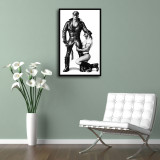 Gay, faggotry figure Art HD Canvas Print Home Decor Paintings Wall Art Pictures