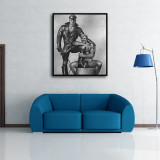 Gay, faggotry figure Art posters HD Canvas Print Home Decor Paintings Wall Art Pictures