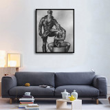 Gay, faggotry figure Art posters HD Canvas Print Home Decor Paintings Wall Art Pictures