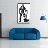 Gay, faggotry figure Art HD Canvas Print Home Decor Paintings Wall Art Pictures