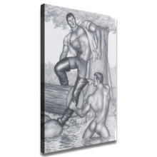 Gay, faggotry figure Art posters HD Canvas Print Home Decor Paintings Wall Art Pictures