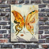 Butterflies, fish, women Art HD Canvas Print Home Decor Paintings Wall Art Pictures