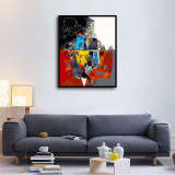 Colour Art abstract figure posters Art HD Canvas Print Home Decor Paintings Wall Art Pictures