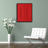 Red poster Art HD Canvas Print Home Decor Paintings Wall Art Pictures