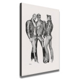 Gay, faggotry figure Art poster HD Canvas Print Home Decor Paintings Wall Art Pictures