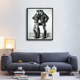 Gay, faggotry figure Art HD Canvas Print Home Decor Paintings Wall Art Pictures