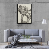 Gay, faggotry figure Art HD Canvas Print Home Decor Paintings Wall Art Pictures