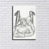 Gay, faggotry figure Art HD Canvas Print Home Decor Paintings Wall Art Pictures