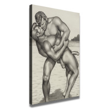 Gay, faggotry figure Art HD Canvas Print Home Decor Paintings Wall Art Pictures