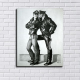 Gay, faggotry figure Art HD Canvas Print Home Decor Paintings Wall Art Pictures