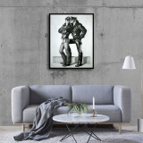 Gay, faggotry figure Art HD Canvas Print Home Decor Paintings Wall Art Pictures