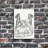 Gay, faggotry figure Art HD Canvas Print Home Decor Paintings Wall Art Pictures