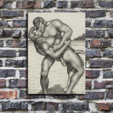 Gay, faggotry figure Art HD Canvas Print Home Decor Paintings Wall Art Pictures