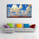 The clouds  cotton HD Canvas Print Home Decor Paintings Wall Art Pictures