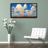 The clouds  cotton HD Canvas Print Home Decor Paintings Wall Art Pictures