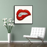 Sexy lips Art HD Canvas Print Home Decor Paintings Wall Art Pictures