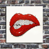 Sexy lips Art HD Canvas Print Home Decor Paintings Wall Art Pictures