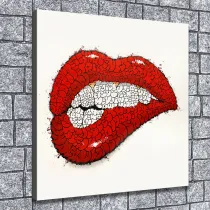Sexy lips Art HD Canvas Print Home Decor Paintings Wall Art Pictures
