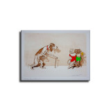 The dogs Art HD Canvas Print Home Decor Paintings Wall Art Pictures