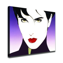 Seductive Female in Profile Nagel Art HD Canvas Print Home Decor Paintings Wall Art Pictures