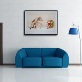 The dogs Art HD Canvas Print Home Decor Paintings Wall Art Pictures