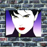 Seductive Female in Profile Nagel Art HD Canvas Print Home Decor Paintings Wall Art Pictures