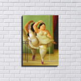 A woman dancing ballet  Art HD Canvas Print Home Decor Paintings Wall Art Pictures