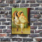 A woman dancing ballet  Art HD Canvas Print Home Decor Paintings Wall Art Pictures