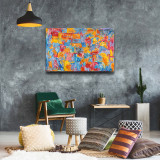 Jasper Johns The Museum of Modern Art HD Canvas Print Home Decor Paintings Wall Art Pictures
