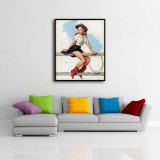 Woman Art poster HD Canvas Print Home Decor Paintings Wall Art Pictures