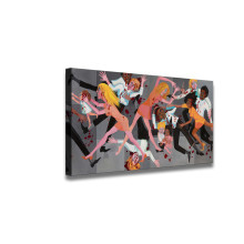 American People Series Art HD Canvas Print Home Decor Paintings Wall Art Pictures