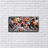 American People Series Art HD Canvas Print Home Decor Paintings Wall Art Pictures