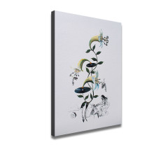 Music flowers, notes Art HD Canvas Print Home Decor Paintings Wall Art Pictures