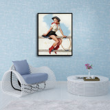 Woman Art poster HD Canvas Print Home Decor Paintings Wall Art Pictures