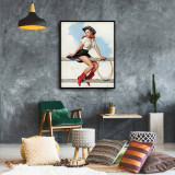 Woman Art poster HD Canvas Print Home Decor Paintings Wall Art Pictures