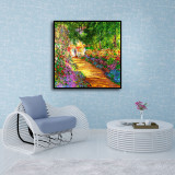 Flower path, beautiful flower Art HD Canvas Print Home Decor Paintings Wall Art Pictures