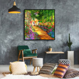 Flower path, beautiful flower Art HD Canvas Print Home Decor Paintings Wall Art Pictures