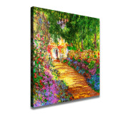 Flower path, beautiful flower Art HD Canvas Print Home Decor Paintings Wall Art Pictures