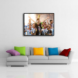 Football star,  Football player Art HD Canvas Print Home Decor Paintings Wall Art Pictures