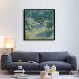 The scenery, the pools, the colors, Abstract Art HD Canvas Print Home Decor Paintings Wall Art Pictures