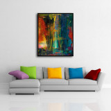 The scenery, the pools, the colors Art HD Canvas Print Home Decor Paintings Wall Art Pictures