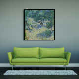 The scenery, the pools, the colors, Abstract Art HD Canvas Print Home Decor Paintings Wall Art Pictures