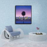 The sky after sunset Art HD Canvas Print Home Decor Paintings Wall Art Pictures